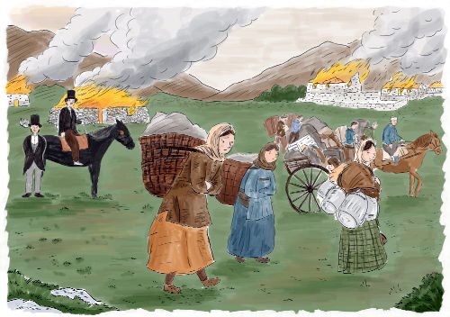highland-clearances-gaelic-scotland Highland Clearances