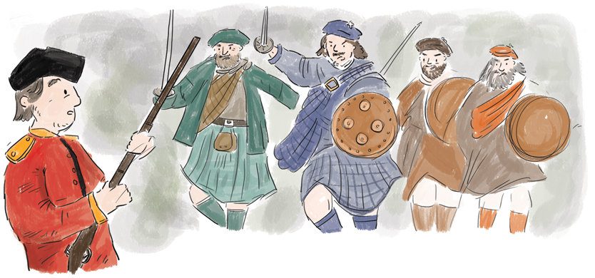 scottish-clansmen Clansmen