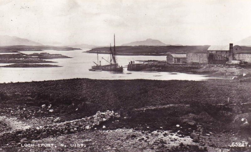 Locheport, North Uist, Kelp Industry Locheport, North Uist, Kelp Industry