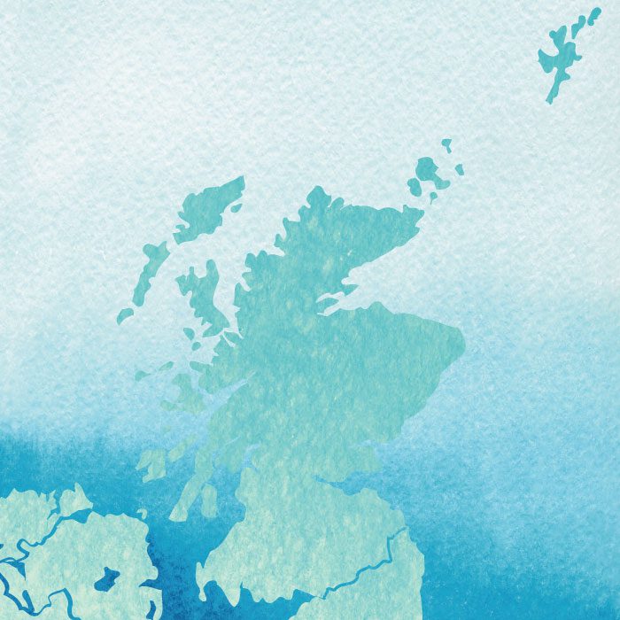 Graphic - Map of Scotland