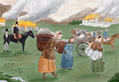 Gaelic-in-Scotland-Highland-Clearances33 Highland Clearances