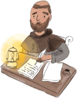 monk-writing