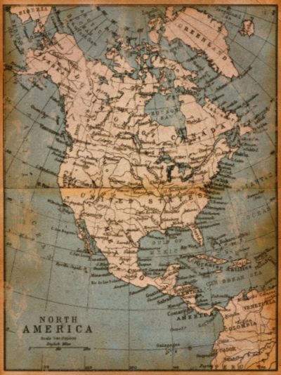 39,Map,Of,North,America,Edit,In,A,Travel,Guide