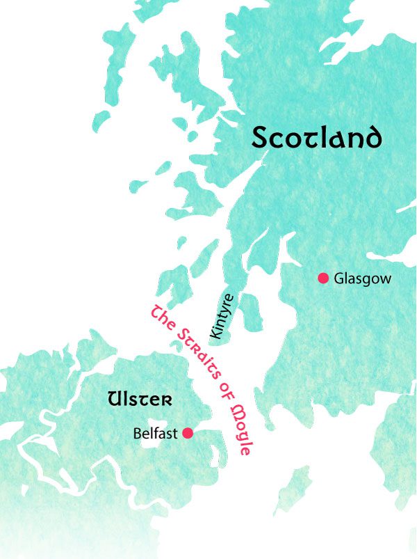scotland-ireland-links-eng Scotland Map
